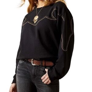 Ariat Hickory Sweatshirt in Black Size XXL
